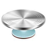 Kootek cake stand 12 inch rotating top view for stable frosting and precise decorating.