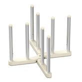 KORRTFID reusable bag drying rack expands to fit tall bottles for efficient air drying.