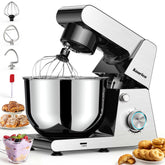 Kourice stand mixer body with stainless steel cladding highlights durable construction for daily baking