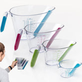 KPKitchen four-piece angled cups show the inner angled surface for easy reading.