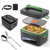 KPPTYUNM cordless lunch box with hero view for on-the-go hot meals