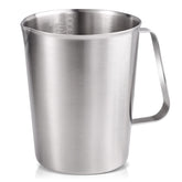KSENDALO stainless measuring cup 2000ml front view, sturdy kitchen tool for accurate pours.
