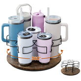 Kssiaz Stanley organiser on rotating base keeps bottles easily accessible