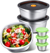 KTKUDY 3-pack salad bowls with lids for organized meal prep and on-the-go lunches