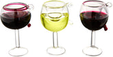 Kurt S. Adler wine cup ornament; detailed glass design adds festive vineyard charm.