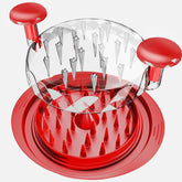 Kwiwis chicken shredder 11-inch base enables fast, mess-free shredding.