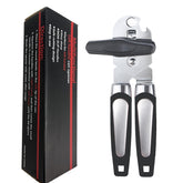 KYDLLF left-handed can opener in black with ergonomic, easy-turn action