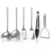 Kyraton slotted turner from the 6-piece set for flipping with durable stainless steel
