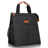 Lacdo lunch bag exterior with waterproof fabric for everyday durability