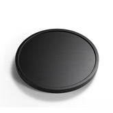 LAMU 9-inch wood Lazy Susan turntable for spices with effortless 360° access