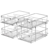 LANDNEOO 2-set organizer front view for clutter-free countertops and easy access.
