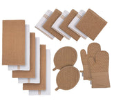 Lane Linen 16-piece dish cloths set for fast absorbent drying