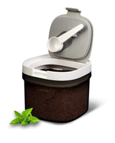 LANGMINGDE airtight coffee container lid seals freshness for longer-lasting beans.