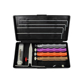 Lansky Deluxe Diamond System case image shows portable, organized sharpening kit for travel and home use