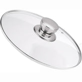 Laplad 8-Inch glass lid with a clear view for monitoring pan progress