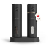 LARS NYSØM electric grinder set front view with sleek design and easy-handling.