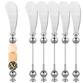 Lasnten cheese spreader knives bead set arranged for elegant entertaining and easy sharing