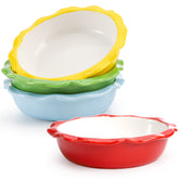 Lawei 4-pack mini pie pans for versatile individual portions