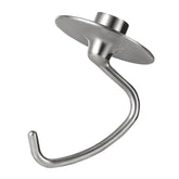 Lawenme K45DH stainless steel dough hook close-up for durable kneading