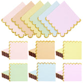 Layhit pastel napkins with scalloped edge elevate tea party decor