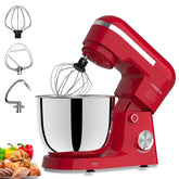 LAZMOQUSA 3-in-1 stand mixer powerful performance for quick batter and dough tasks.
