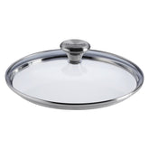 Le Creuset Signature glass lid, 8-inch, clear view to monitor cooking without lifting