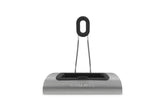 Le Creuset stainless steel lid holder base supporting lids during cooking