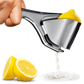 LEGLO lemon squeezer with ergonomic handle for effortless juicing.
