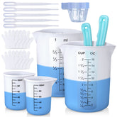 LETS RESIN 450ml measuring cup with dual scales for precise epoxy mixing
