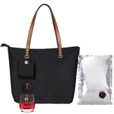 LEZEHUIBEST wine tote bag insulated for keeping drinks cool on trips