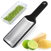 LHS Citrus Lemon Zester with Container for effortless zest collection.