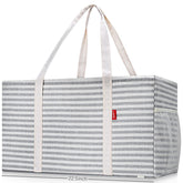 LHZK standing extra-large tote bag with wire frame for upright storage