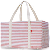 LHZK utility tote standing design shows upright loading and easy access.