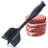 Li & Zhao ground beef chopper with five curved blades for faster mincing and mixing.