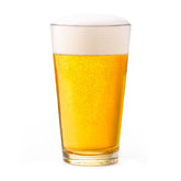 Libbey 1639HT Duratuff 16oz pint glasses, 12-pack, versatile for beer, water, and cocktails.