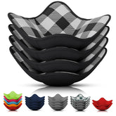 LIBERHAUS 4-pack microwave bowl holder in black reversible design for warm bowls.