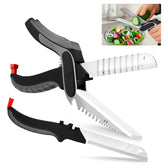 LIBERHAUS Cutting Board Scissors with integrated board for all-in-one prep.