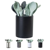 LIBODOUR 360-degree rotating utensil holder on counter for easy access.