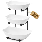 Lifewit 3-tier fruit stand on a kitchen counter keeps fruit organized and accessible.