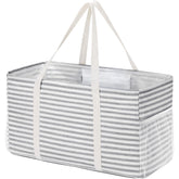 Lifewit extra-large tote bag stands upright for easy loading and unloading.