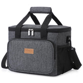 Lifewit large lunch bag open-top shows roomy main compartment for easy meal packing.