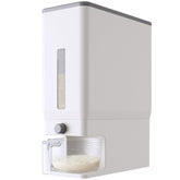 Lifewit rice container with 25.4 lb capacity keeps the pantry organized and accessible