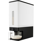 Lifewit rice dispenser with 25lb capacity and airtight lid for fresh storage