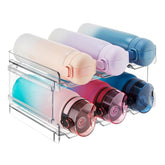 Lifewit stackable bottle organizer front view saves space and keeps bottles accessible.