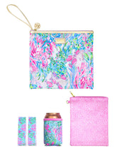 Lilly Pulitzer Best Fishes pouch waterproof for dry swimsuit storage after a beach day