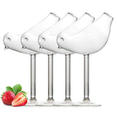 LINALL cocktail glass with bird design and 150ml capacity for stylish serving.
