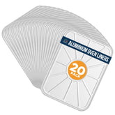 Linda's Essentials oven liner bottom pack 20 catches drips to keep your oven clean.