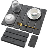 Linidcoud large stone drying mat 16x12 with marble pattern for quick dish drying