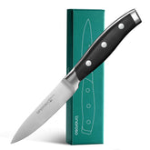 Linoroso Paring Knife inside premium gift box, ideal for gifting and fine prep