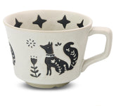 LINVIA Fox mug with handle for easy, comfortable daily coffee or tea rituals.